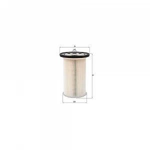 Паливний фільтр KNECHT KX 342 AUDI SEAT SKODA VW CUPRA - Фото 1