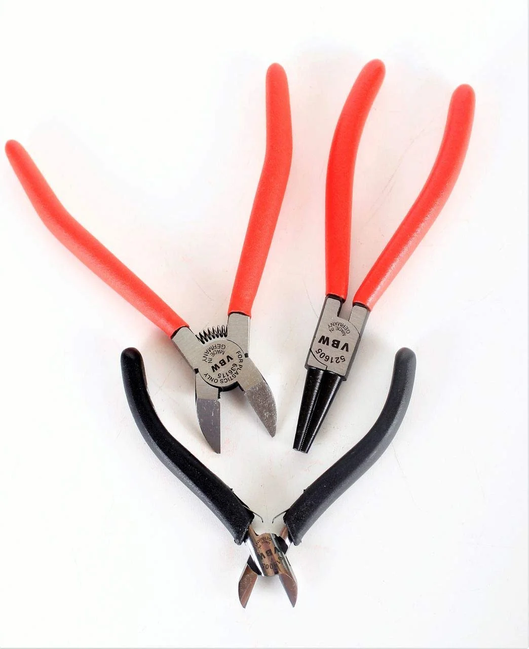 Набор плоскогубцев VBW Electrician's: плоскогубцы, круглогубцы, бокорезы Professional, фото №1