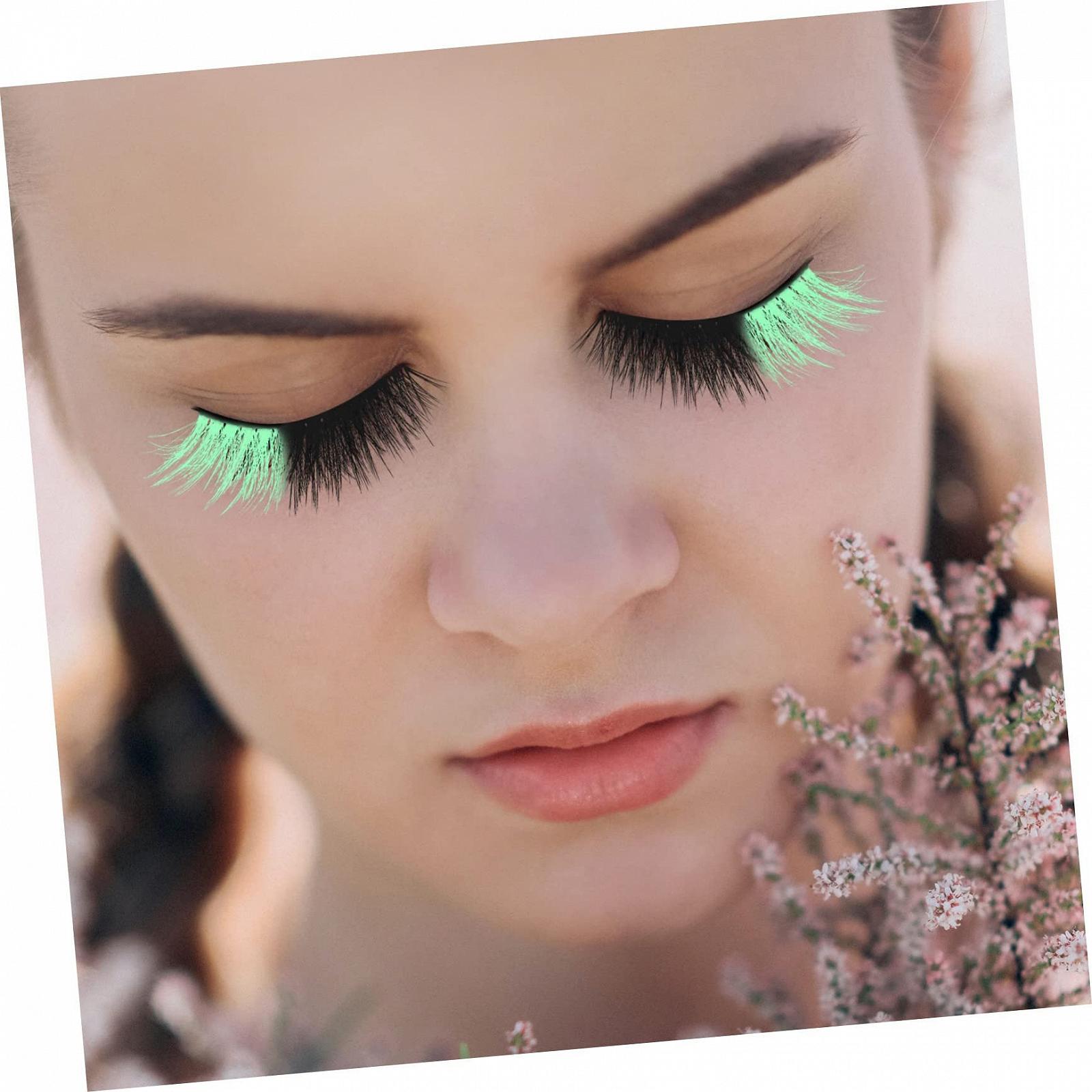 Комплект Angoily 25 Пара Кольорові Накладні Вії Набір Імітація, фото №2