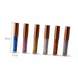 Жидкая Подводка для глаз Beaupretty с блестками, synthetic.ua - Фото 1