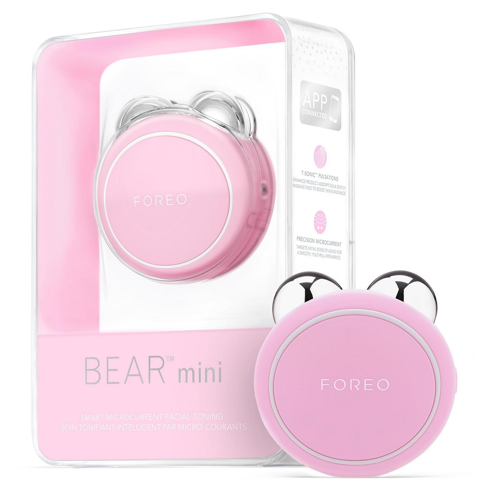 Прибор для тонизации лица Foreo Bear mini Pearl Pink Smart Microcurrent, фото №1