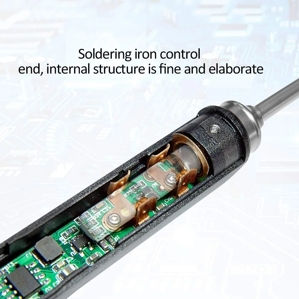 Паяльник LQKYWNA TS100 Серый, фото №7