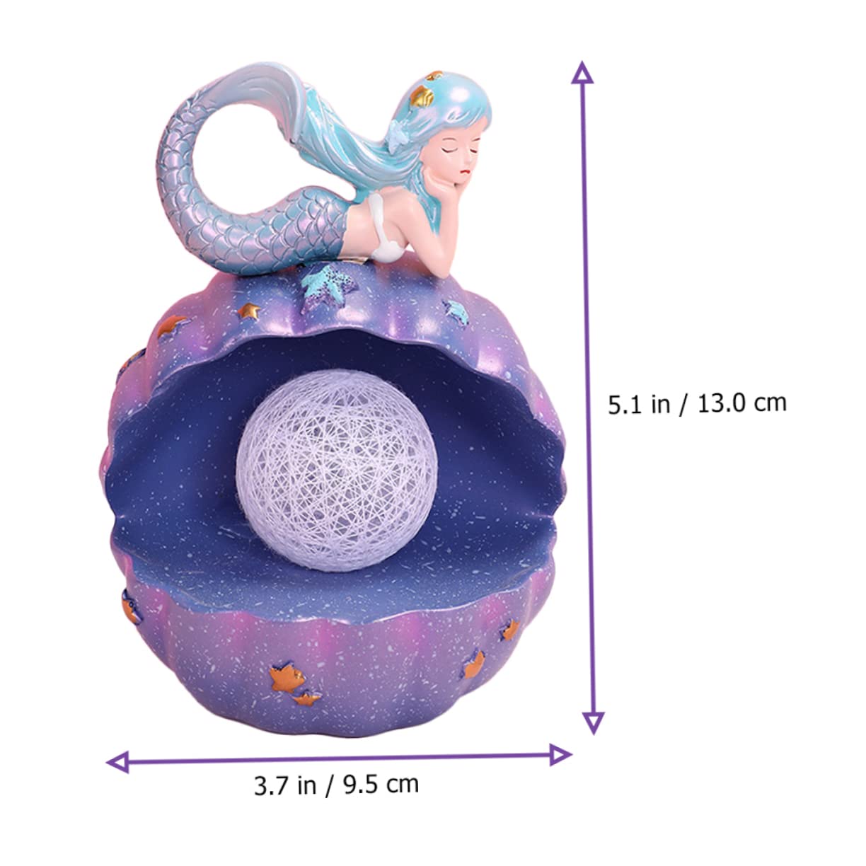 Лампа Ciieeo Mermaid нічна Русалка резинова мультяшна дитяча, фото №3 Лампа Ciieeo Mermaid нічна Русалка резинова мультяшна дитяча, фото №3