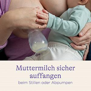Молокоотсос силиконовый Lansinoh с улавливателем молока - Комфортный и очень мягкий силикон synthetic.ua - Фото 1