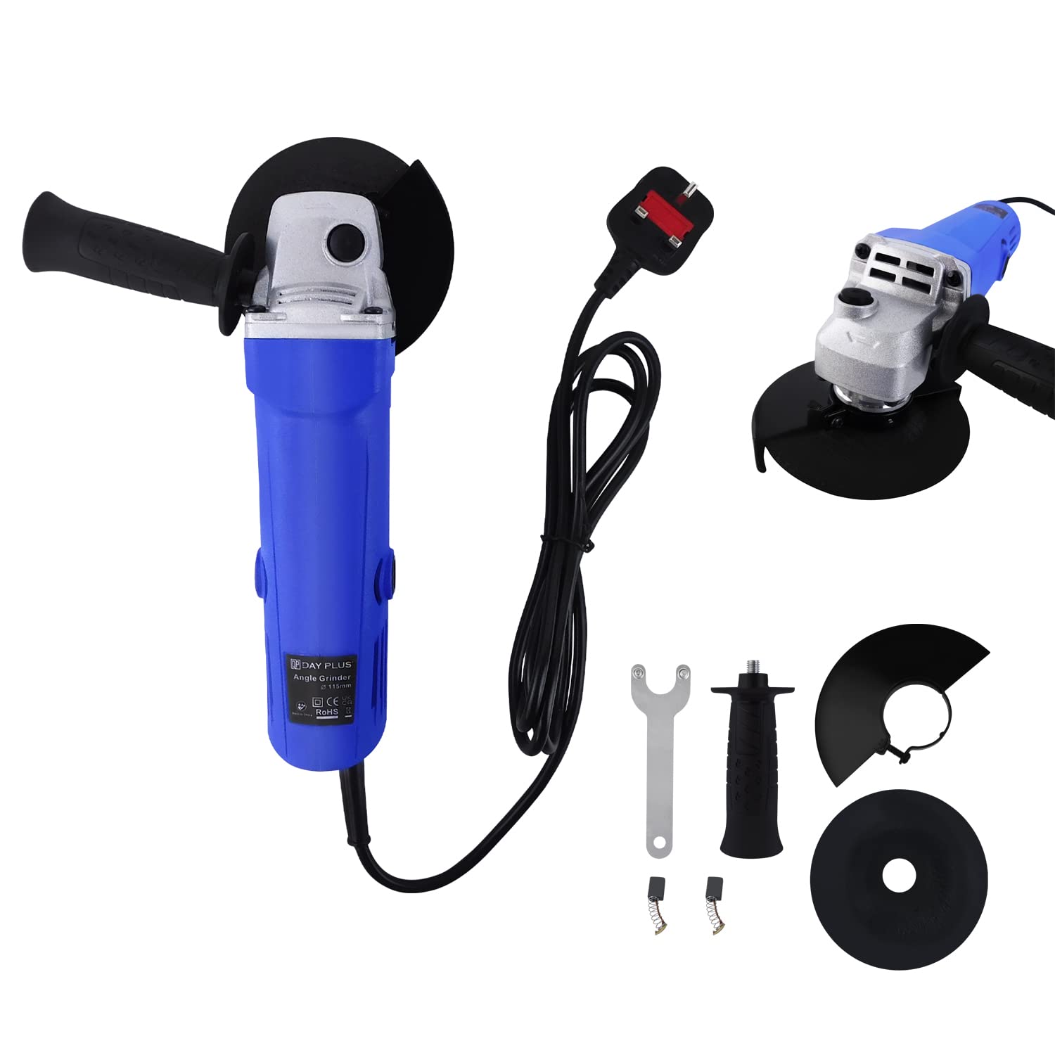 Шліфувальна Машина 550 Вт 115 мм з Диском 12000 об/хв, фото №1