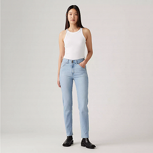 Жіночі джинси Levis - Tailored 724 Straight Tall Glass Of Wate  - 31 30 - Фото 1