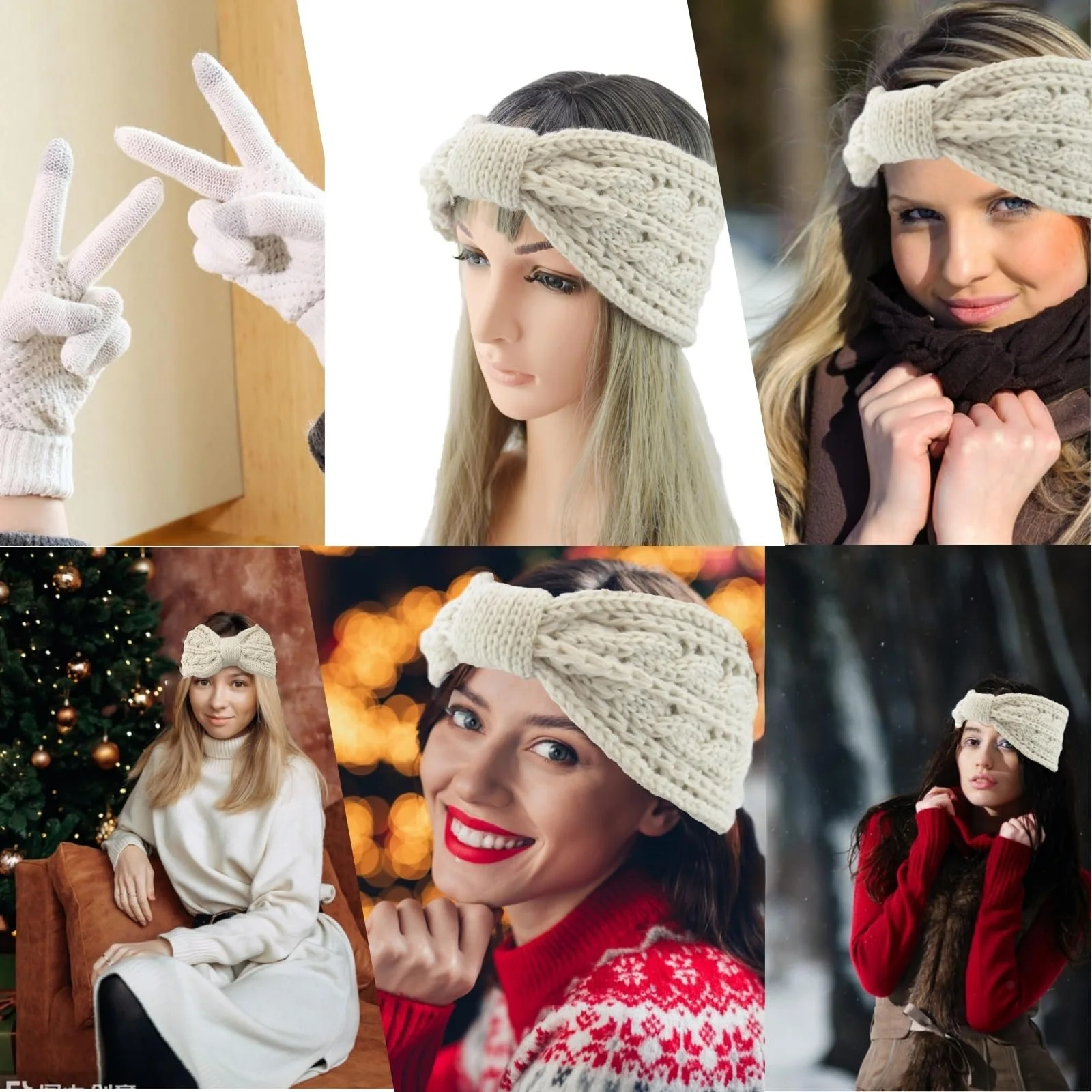 В'язана Пов'язка на Голову, фото №4