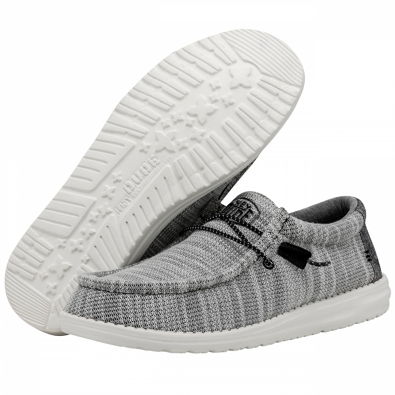 Мокасини Hey Dude Wally Stretch Mix чоловічі, фото №3 Мокасини Hey Dude Wally Stretch Mix чоловічі, фото №3