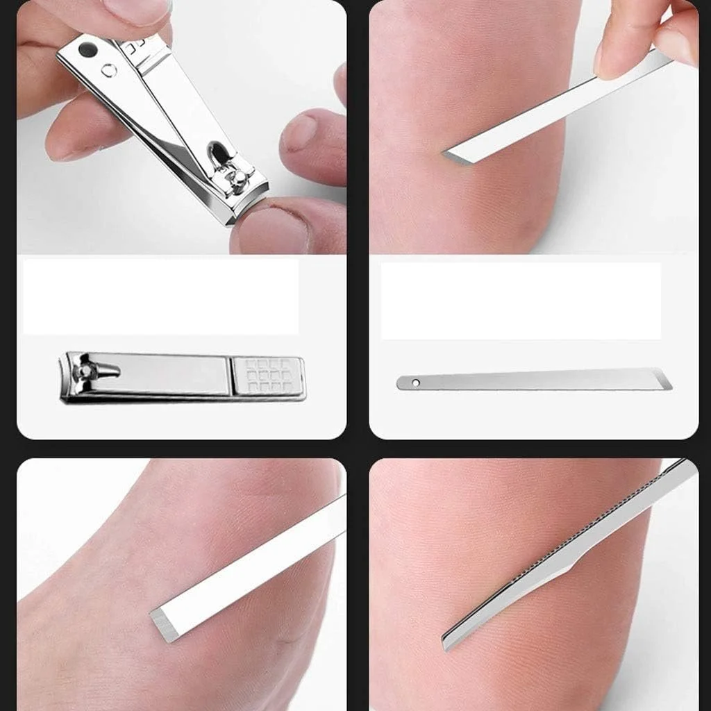 Набор кусачек для ногтей, 21 в 1 из нержавеющей стали, Профессиональный, фото №4 Набор кусачек для ногтей, 21 в 1 из нержавеющей стали, Профессиональный, фото №4