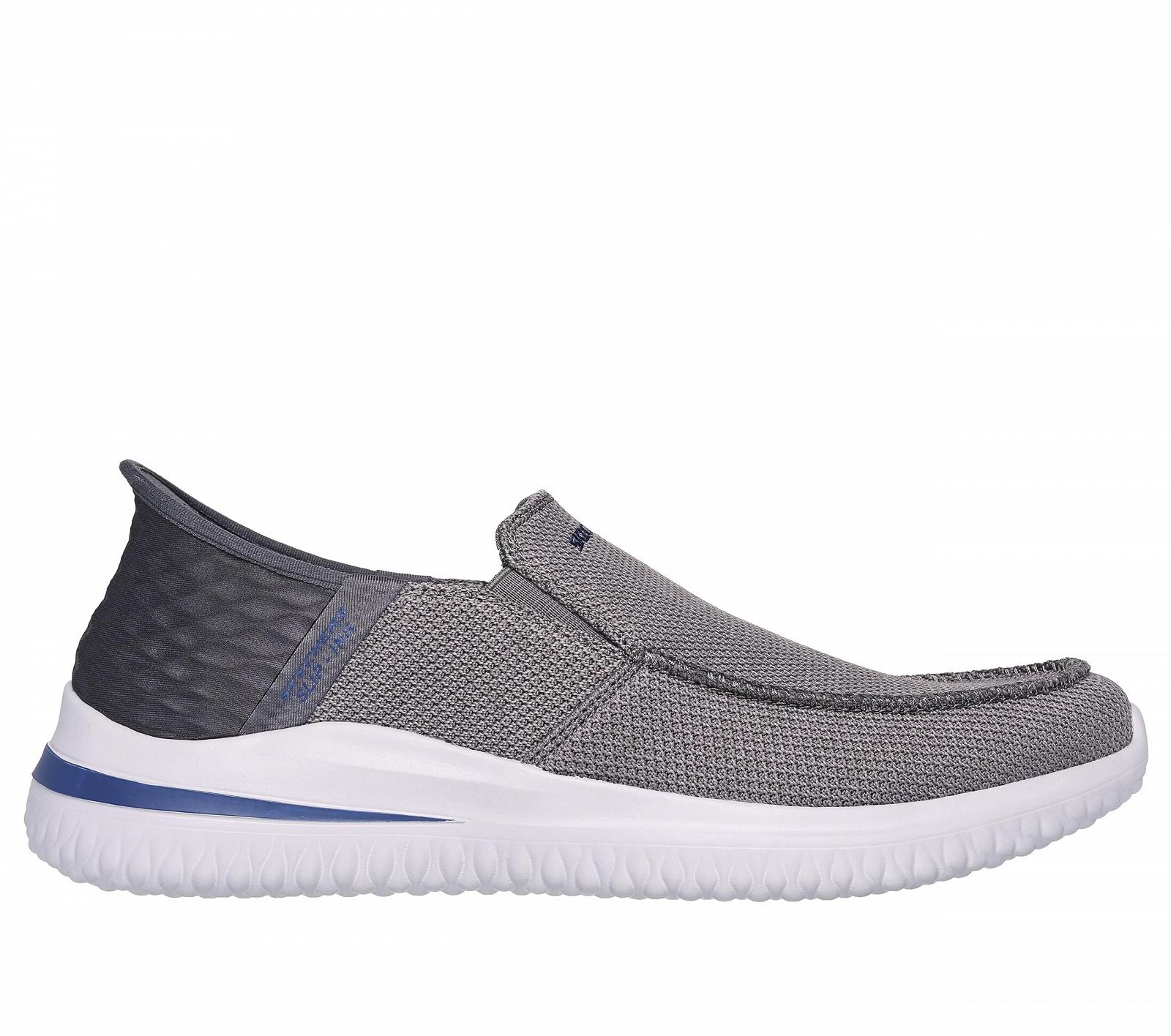 Слипоны Skechers Delson 3.0 Cabrino мужские, фото №6