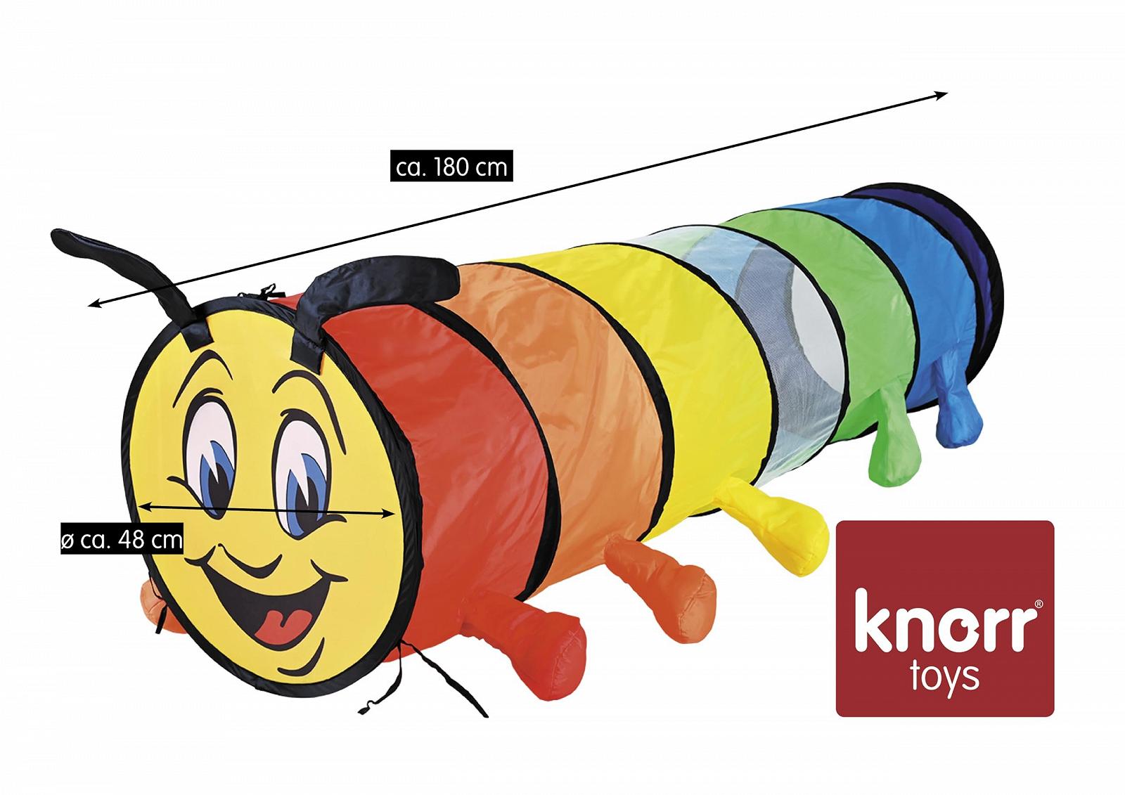 Игровой туннель Knorrtoys Красочная Гусеница, фото №6