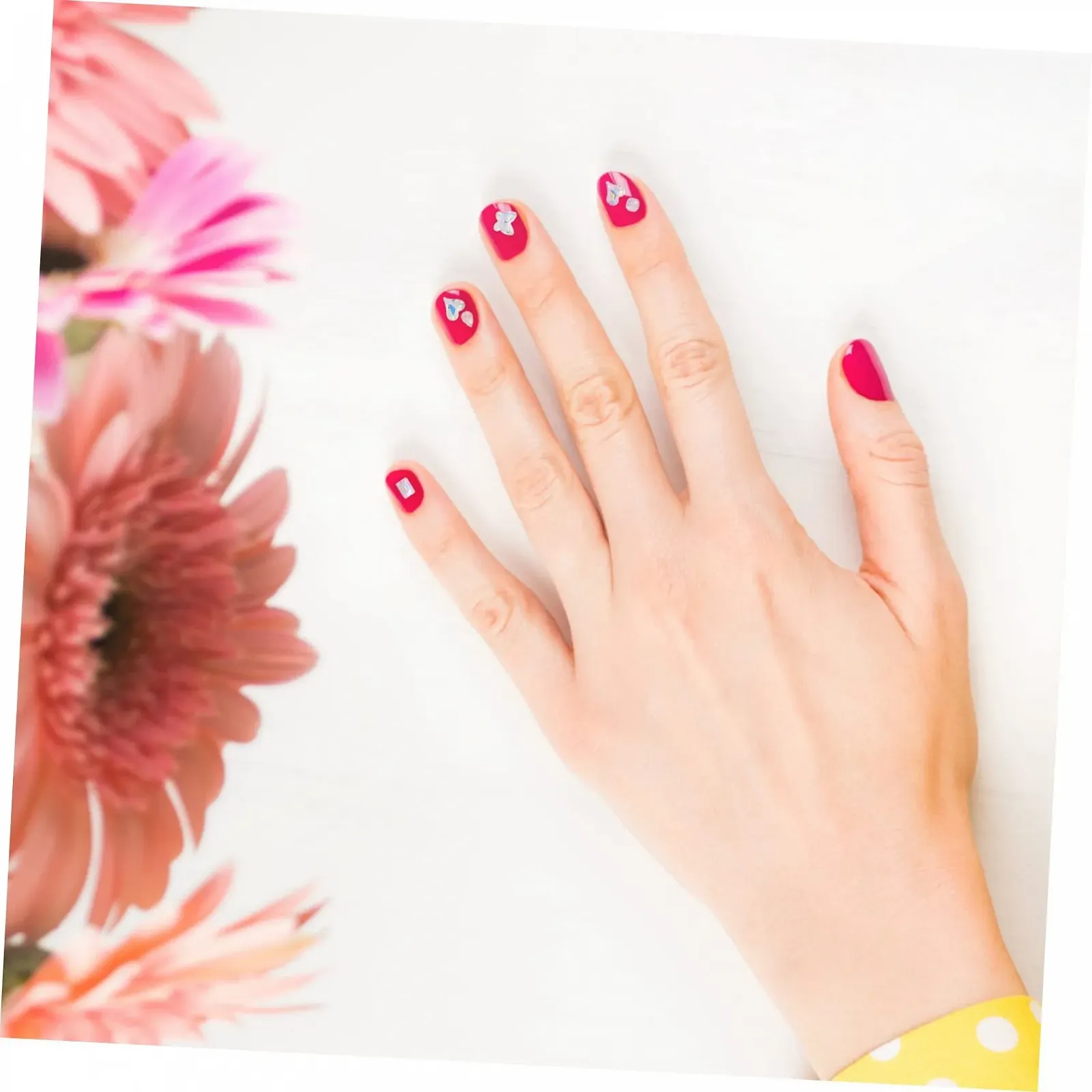 Стразы для ногтей MERRYHAPY Набор 40 шт Разноцветные, фото №3