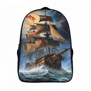 Рюкзак DPEOANEBN Sailboat 3D 40x28x16см - Фото 1