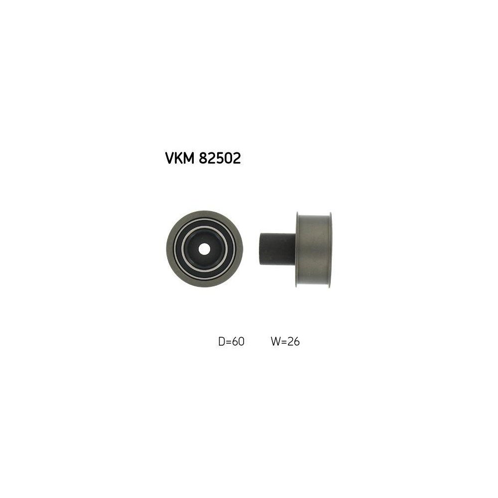 Направляющий/обводной ролик зубчатого ремня SKF VKM 82502 для NISSAN, фото №1