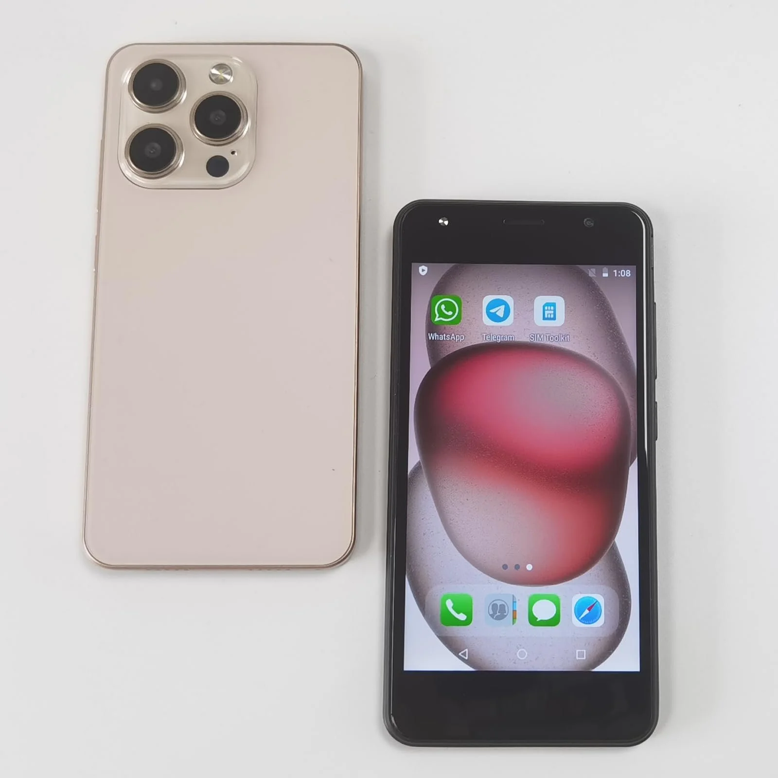Мобильный телефон 4G LTE 2GB RAM 16GB ROM 4-Core 5.0" Gold, фото №5