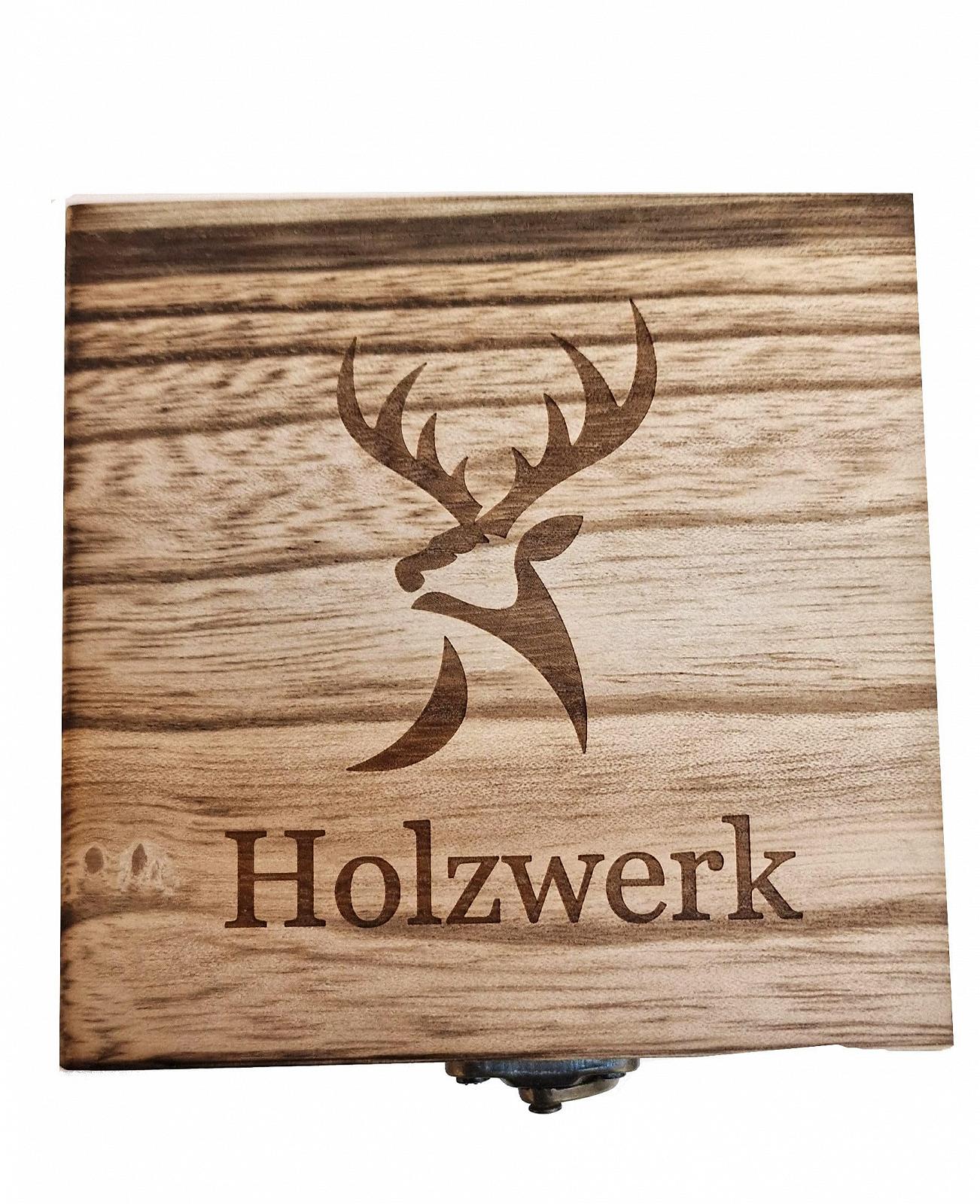 Часы унисекс Henny Klein Holzwerk Germany деревянные, дизайнерские, аналоговые, кварцевые, черные, фото №7