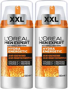 Крем для обличчя L'Oréal Men Expert Hydra Energy XXL підбадьорливий зволожувальний 24H Anti-Fatigue з вітаміном C 100 мл - Фото 1