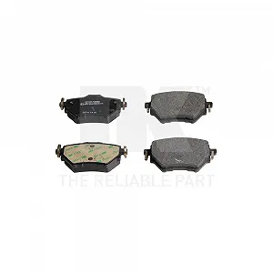 Комплект тормозных колодок, дисковый тормоз NK 221975 для CITROËN OPEL PEUGEOT TOYOTA DS - Фото 1