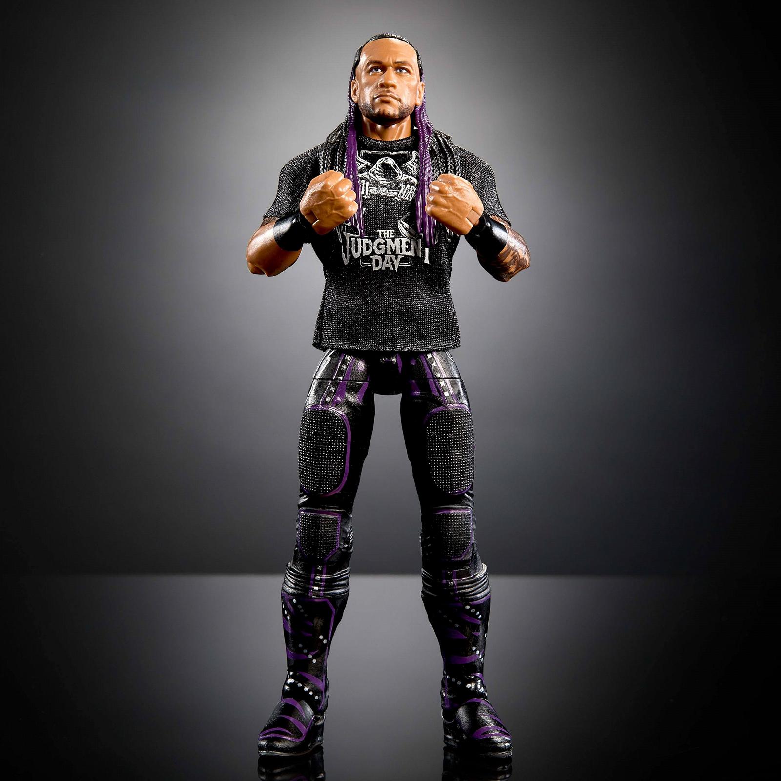 Экшн-фигурка Mattel WWE Elite, серия #109, Дамиан Прист, коллекционная, 6 дюймов, с 25 точками артикуляции и сменными руками, фото №3