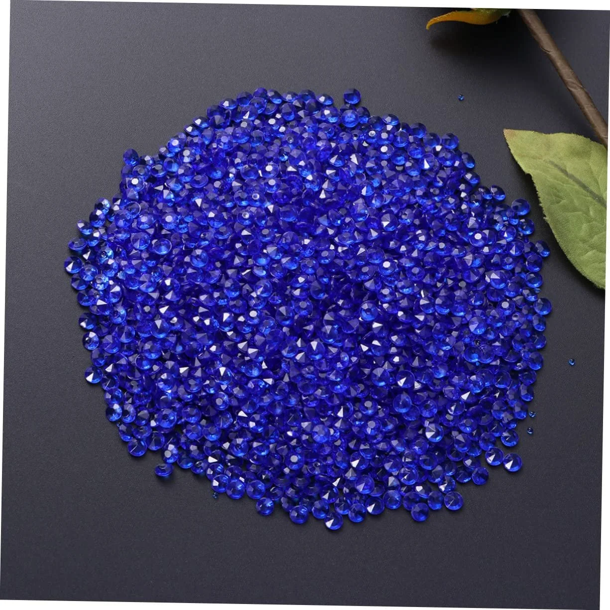 Стрази для нігтівOOFAN 4000 шт, кришталеві акрилові намистини, дрібні стрази для кінчиків пальців, фото №9