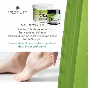 Бальзам для ніг Moor Natural Cosmetic 400 мл synthetic.ua - Фото 1