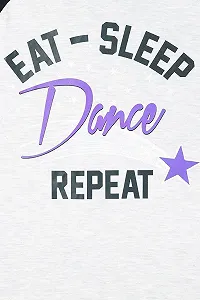 Пижама для девочки Cool Star Eat Sleep Dance Repeat длинная 8-14 лет, черный synthetic.ua - Фото 1