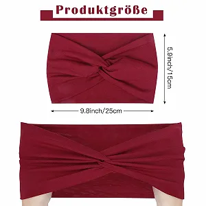 Женская Богемная Повязка для Волосы Мягкая synthetic.ua - Фото 1