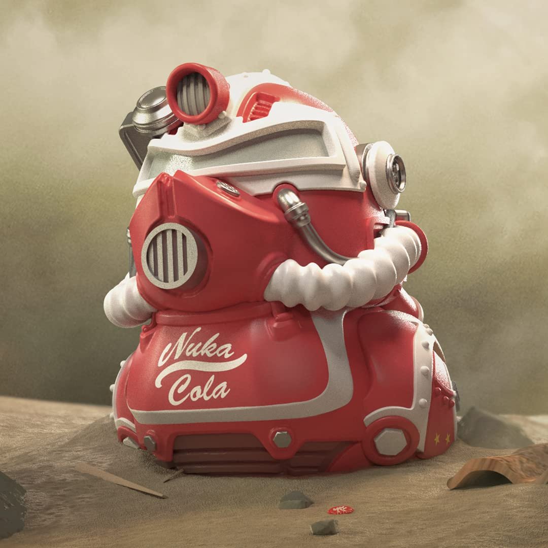 Фігурка гумової качки TUBBZ Box Edition Nuka Cola T-51 Колекційна вінілова, фото №3