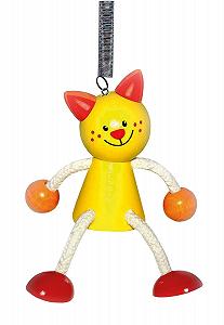 Деревянная игрушка Hess 14715 Кот для детей от 3 лет - Фото 1