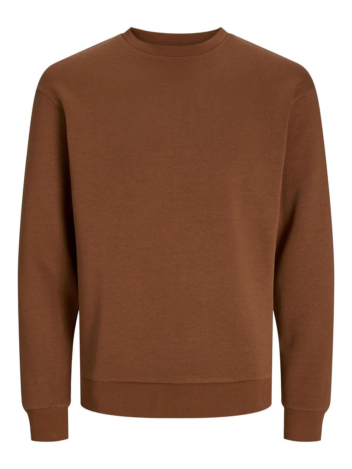 Мужской свитшот JACK & JONES Однотонный свитшот, фото №1