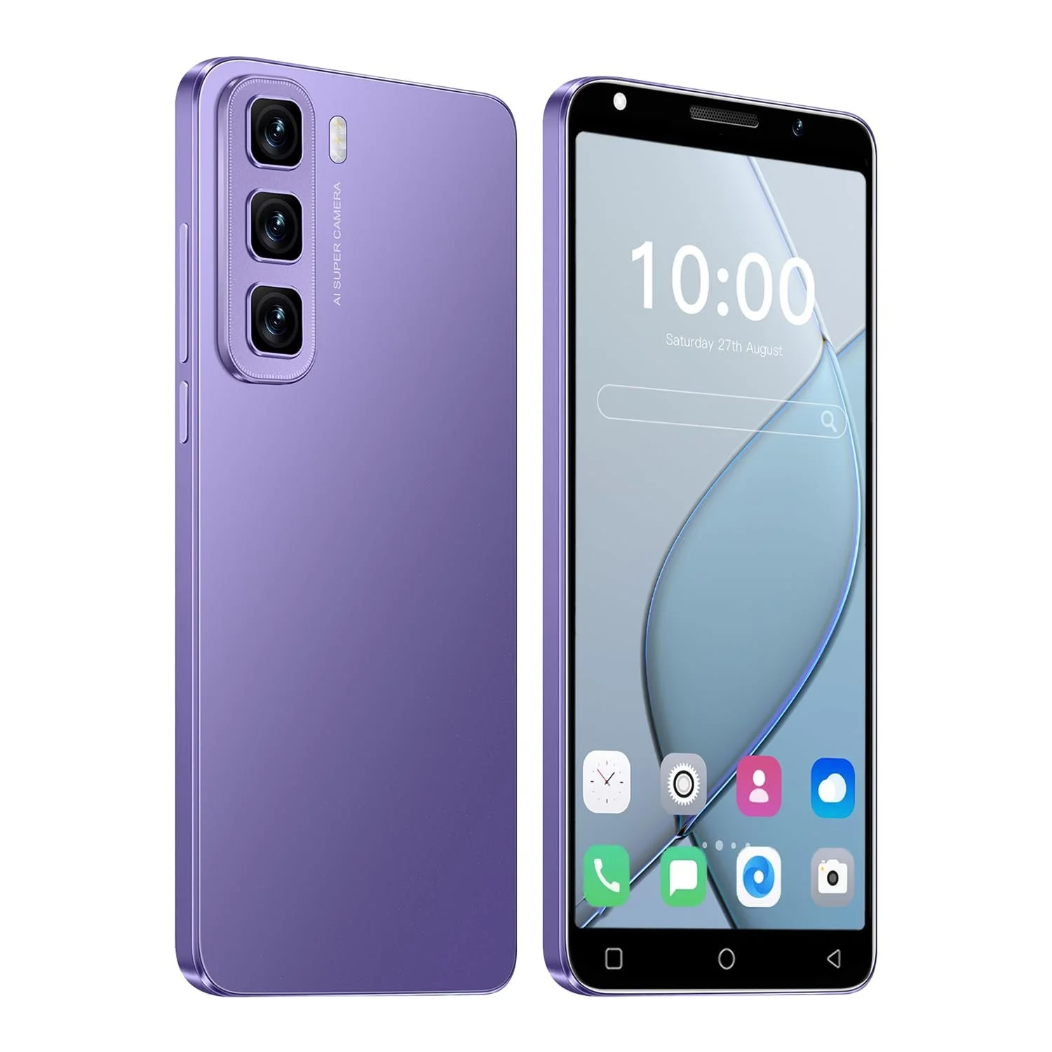 Смартфон Hot 50i 5.0" HD 1/16GB Dual SIM Android 10.0 Face Recognition Purple, фото №1