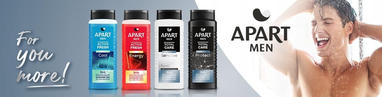 Гель для душу 3-в-1 Apart Men Energy 500 мл, фото №2
