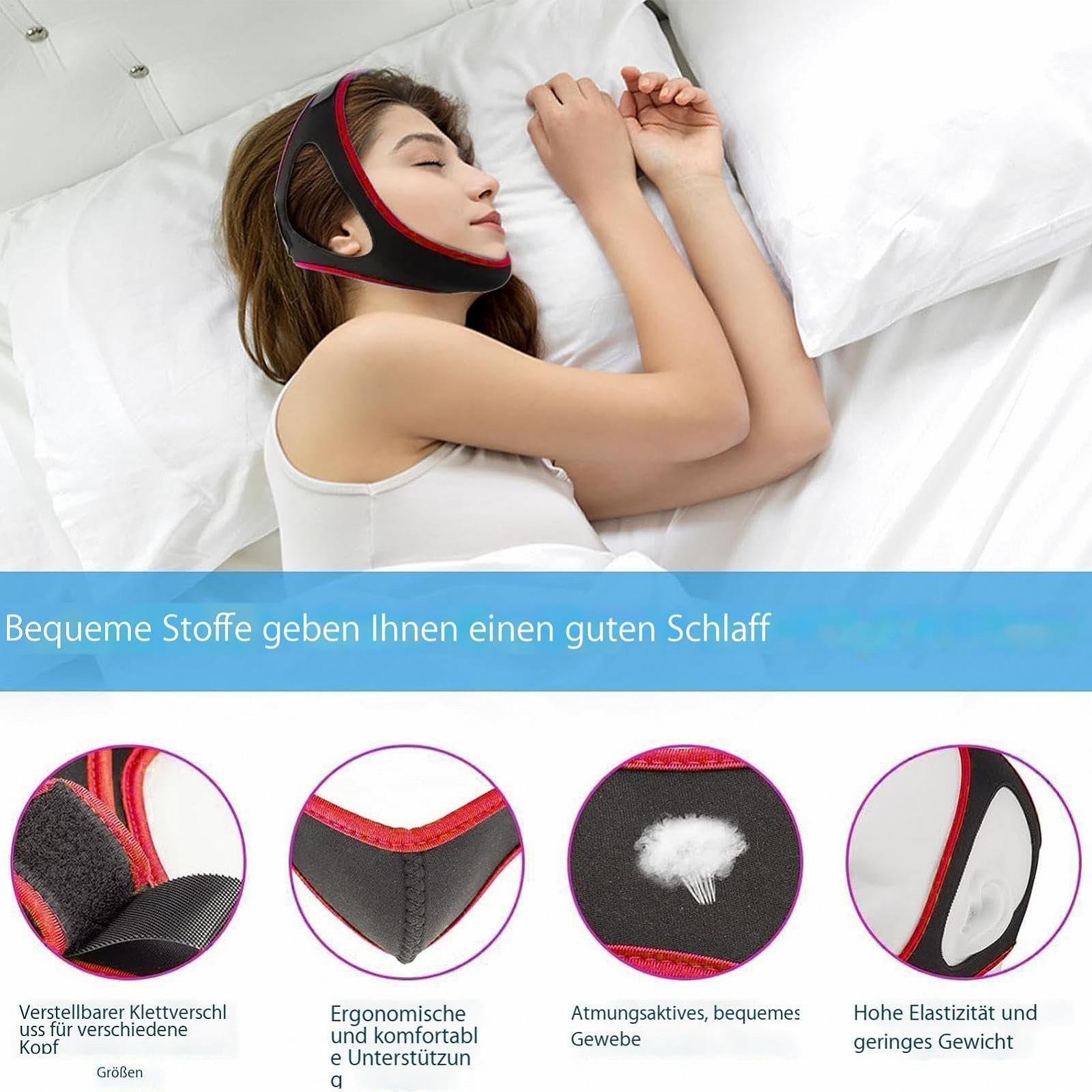 Ремень для подбородка против храпа, дышащий, фото №2