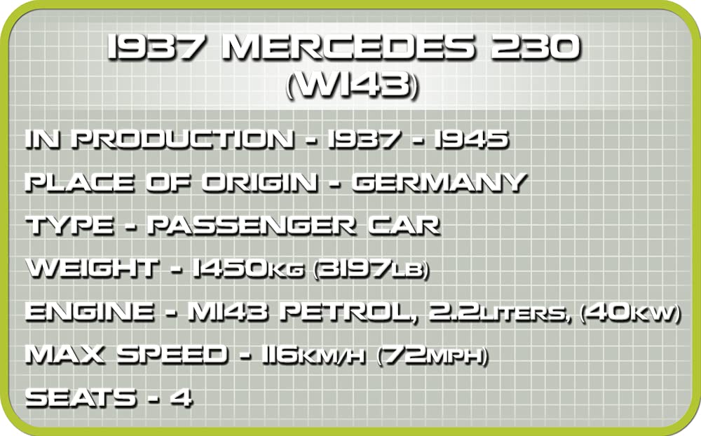 Блоки строительные COBI 2251 Mercedes-Benz, фото №6