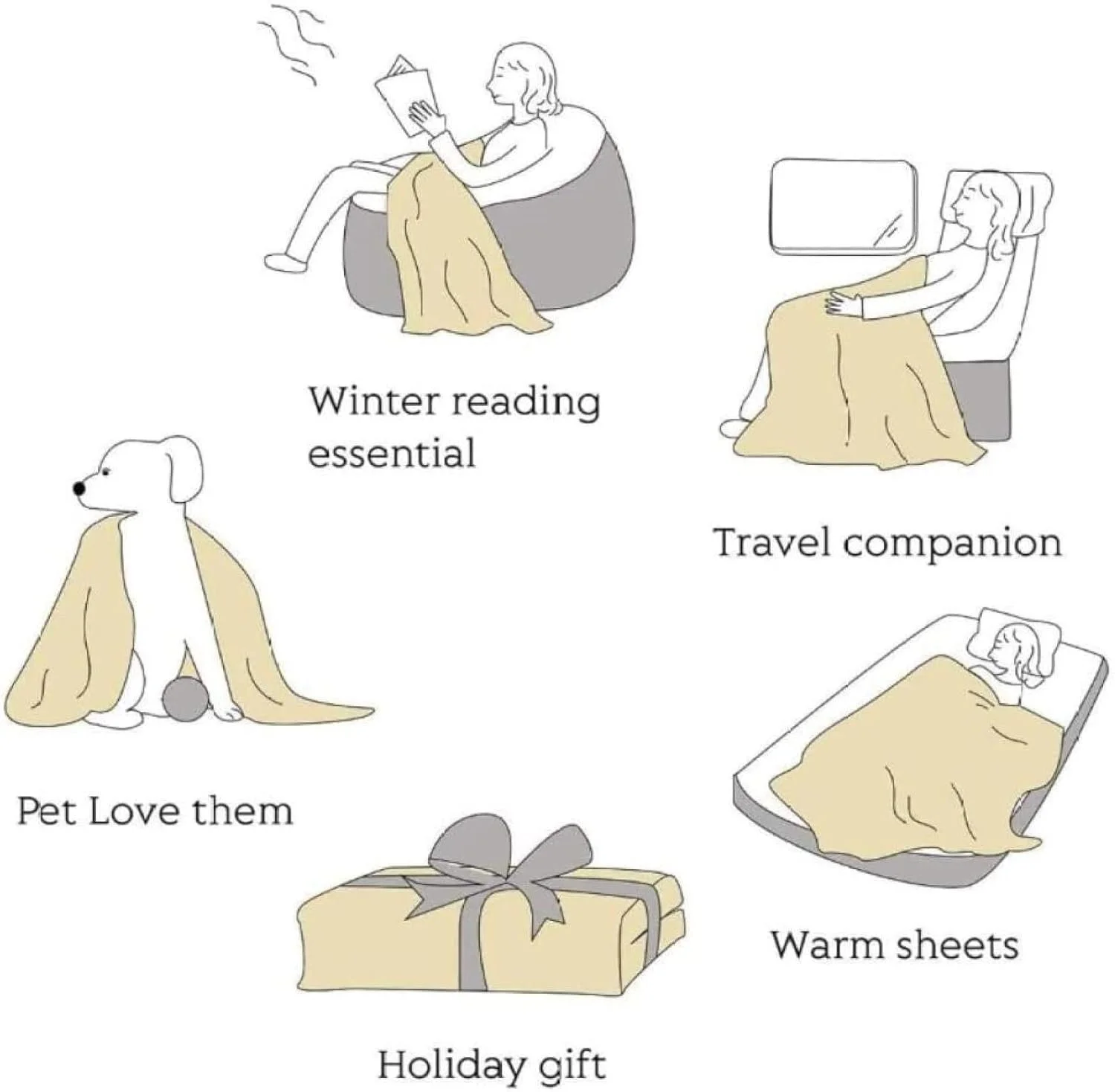 Плед 3D Klettern Пушистый Фланель для скалолазания 180x200 см, фото №5