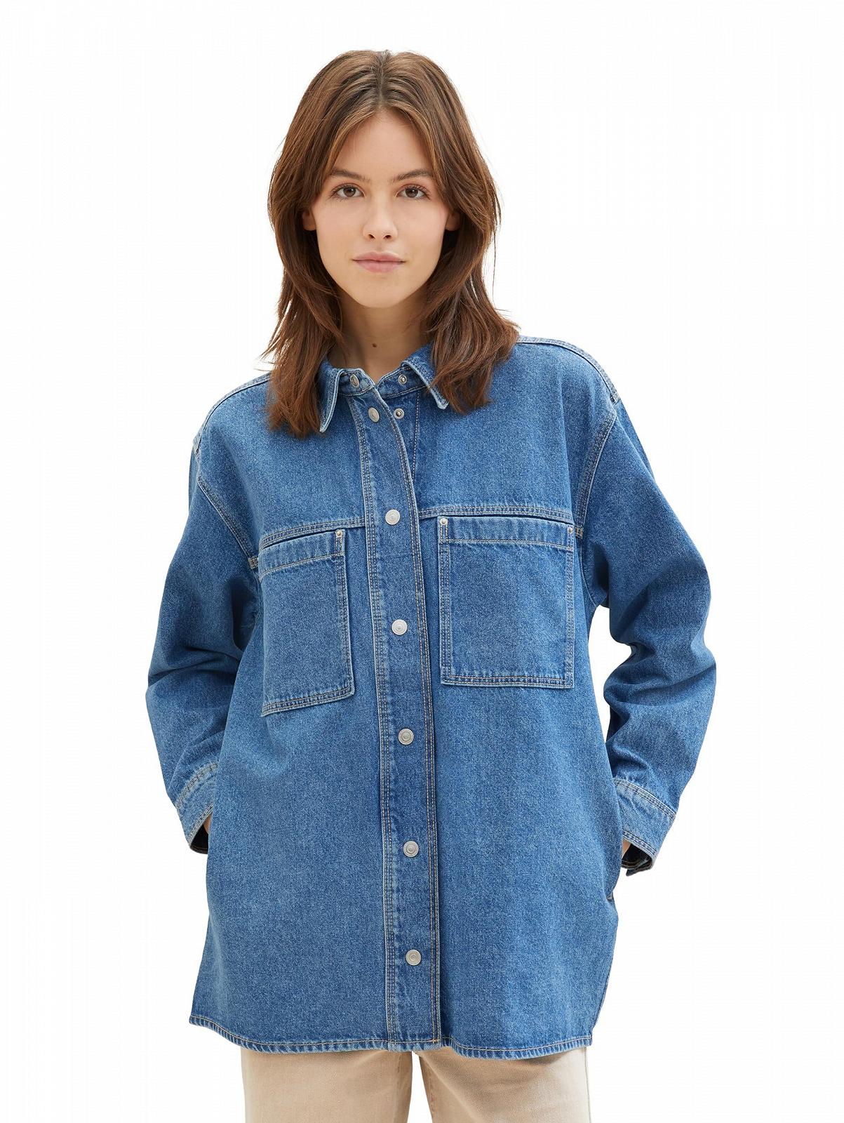 Джинсовая куртка TOM TAILOR Denim женская, фото №1
