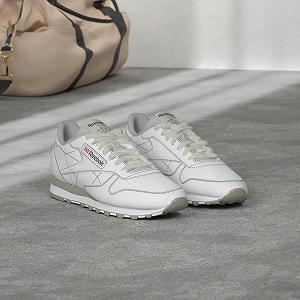 Кросівки REEBOK Classic Leather 100032773 Panna Avio synthetic.ua - Фото 1