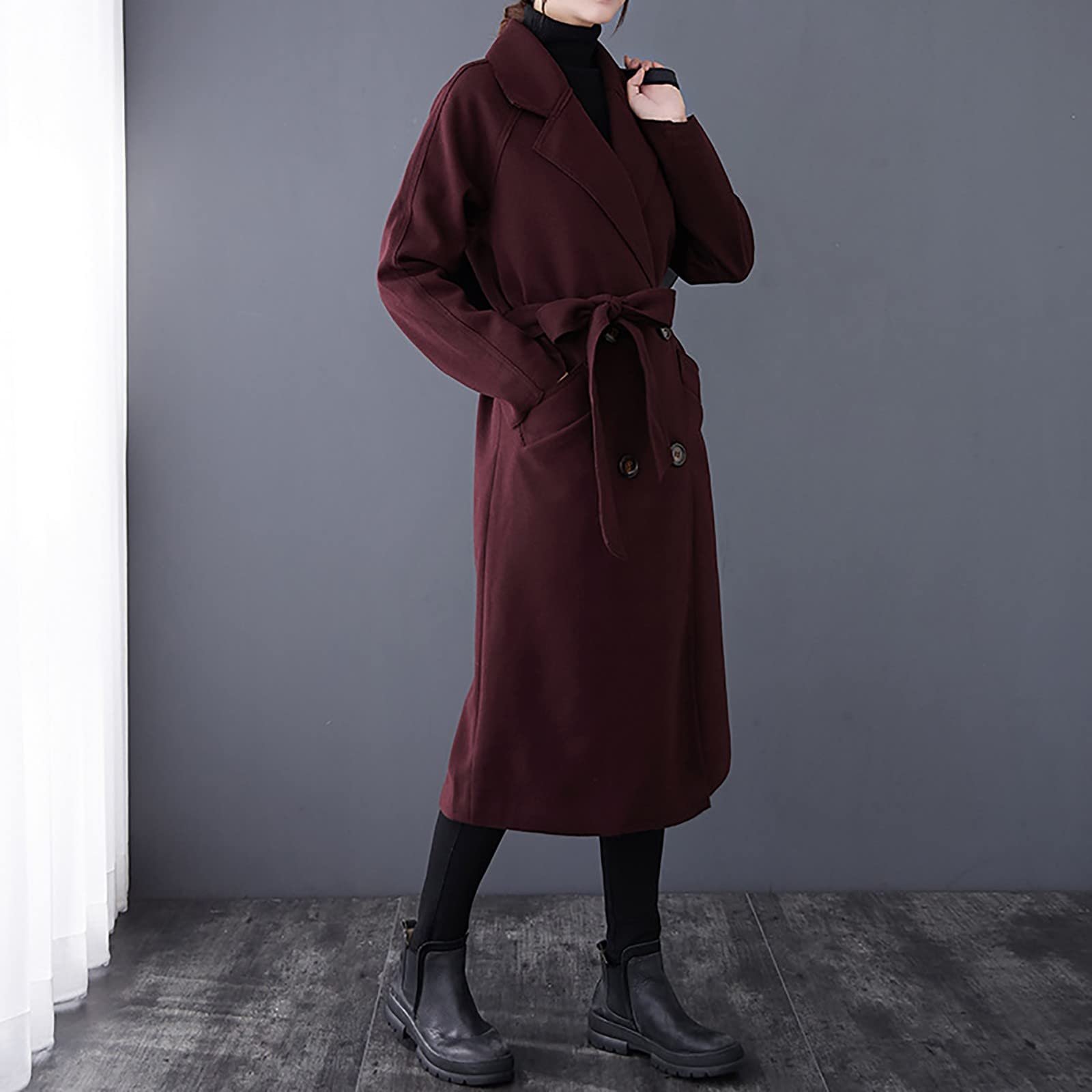 Пальто HZMM Кашемірова вовняна суміш, фото №3 Пальто HZMM Кашемірова вовняна суміш, фото №3