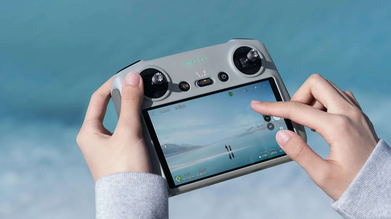 Пульт дистанційного керування для дрона DJI RC RM330 Сірий, фото №5