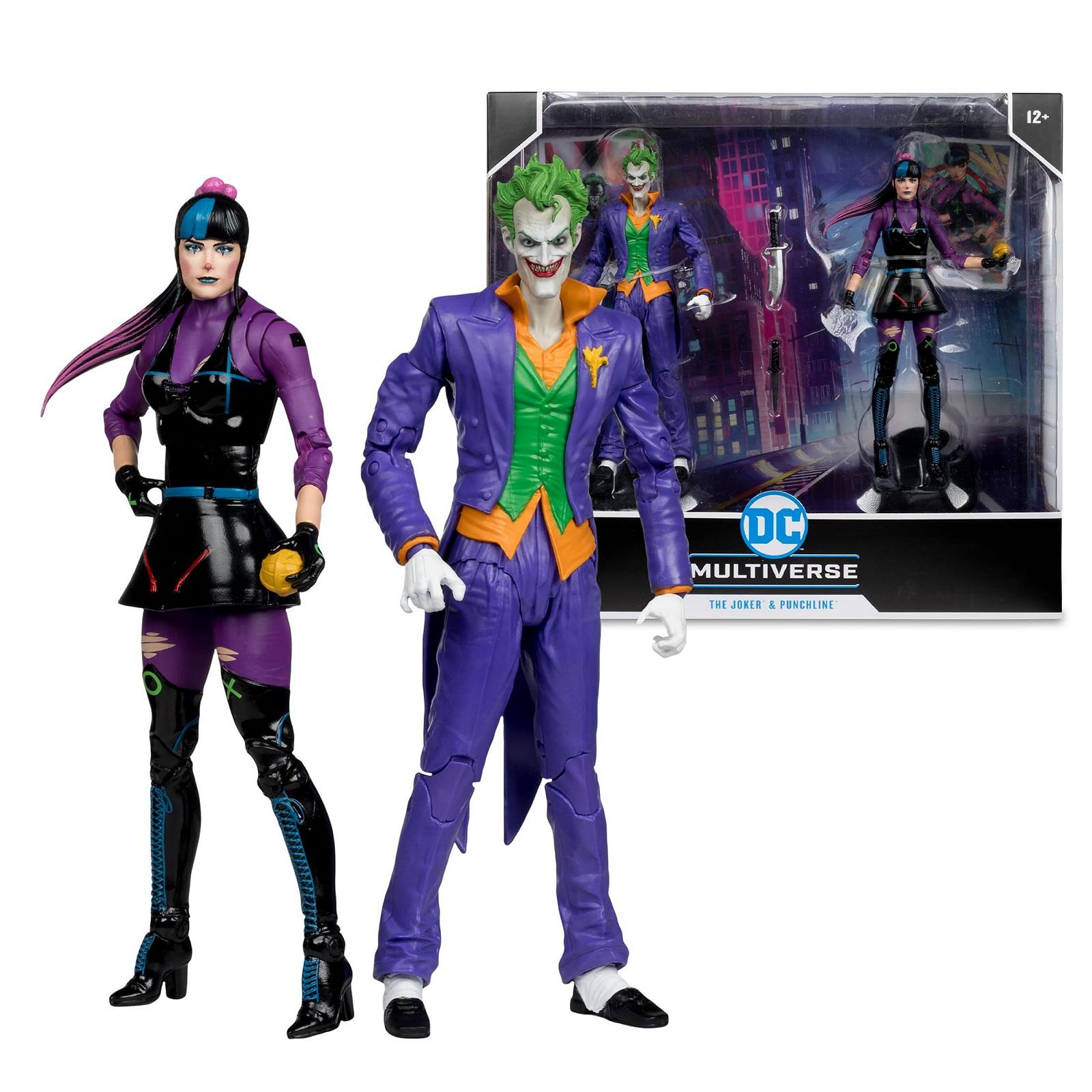 Фигурка McFarlane Toys DC Multiverse Джокер и Punchline 18 см (Набор из 2), фото №12