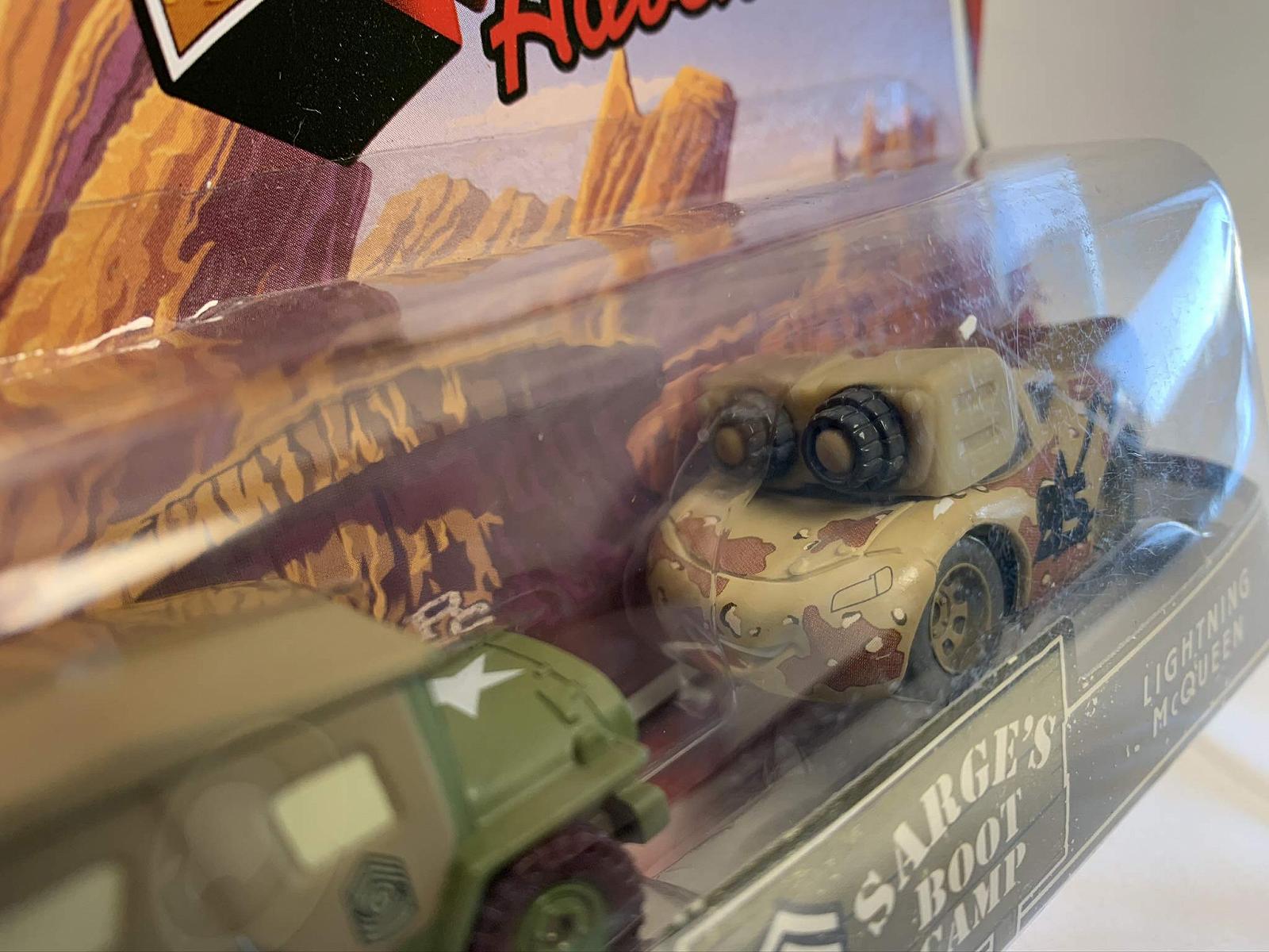 Машинки Cars Mini 2-шт Сарж/Пустельний Камо Маккуїн, фото №2
