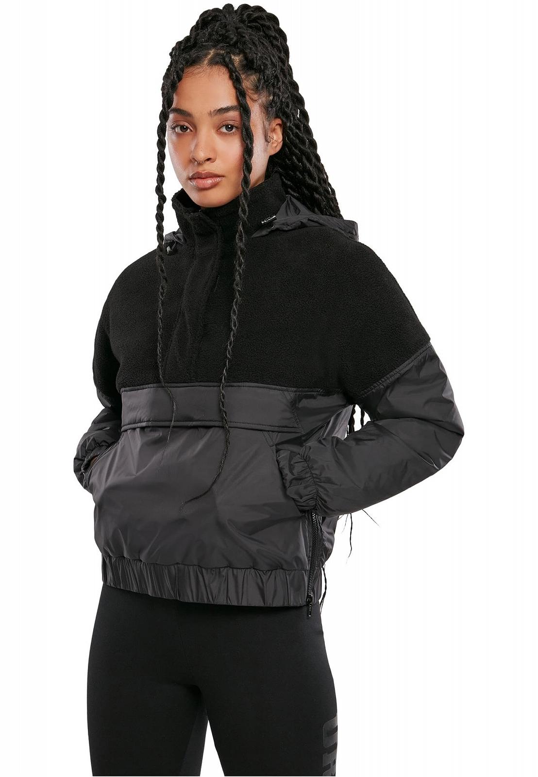 Куртка Urban Classics Sherpa Mix Pull Over Жіноча, фото №1