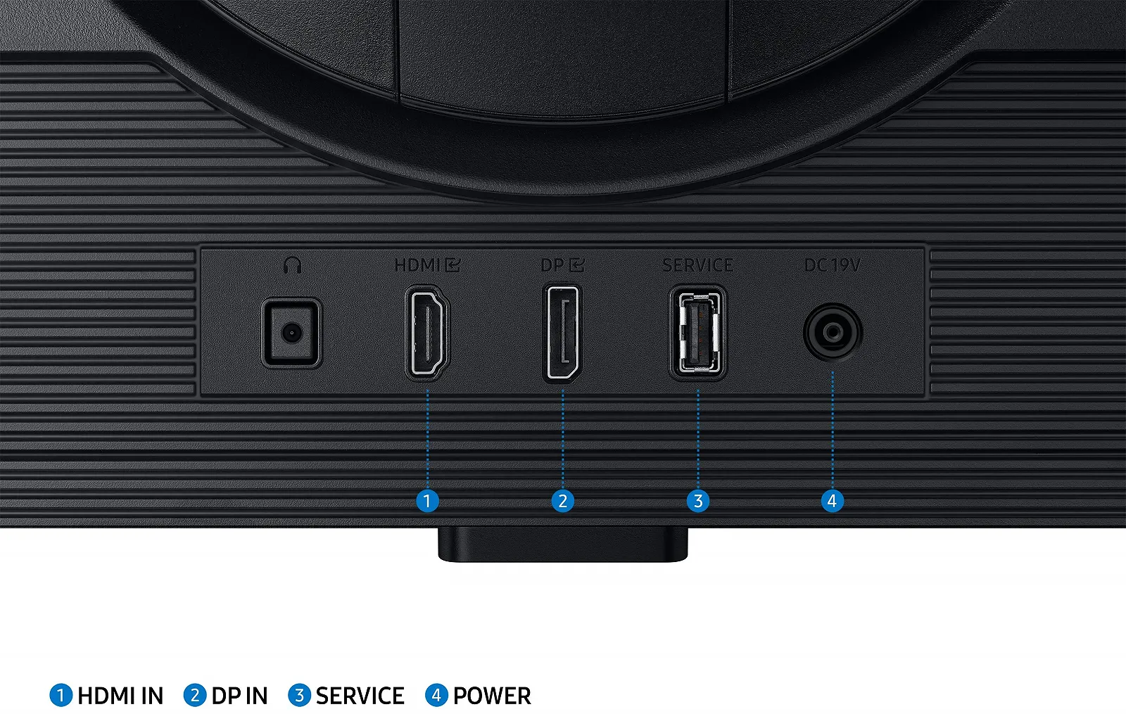 Монітор 27" Samsung Odyssey G50D 2K IPS 180 Гц Чорний, фото №8