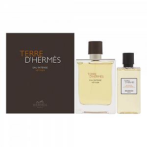 Парфюмерная вода Hermès Terre D'Hermès Eau Intense Vétiver Спрей 100 мл Набор из 2 предметов 2020 - Фото 1
