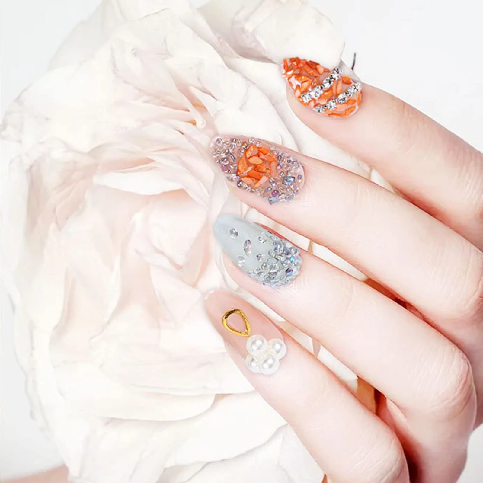 (6 коробок) Каміння з коробкою для зберігання, фото №5