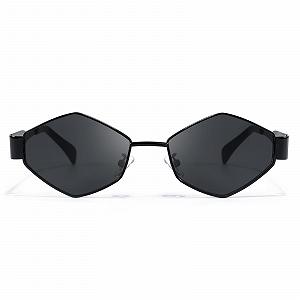 Солнцезащитные очки Женские SODQW Шестиугольная Металлическая оправа UV400 - Фото 1