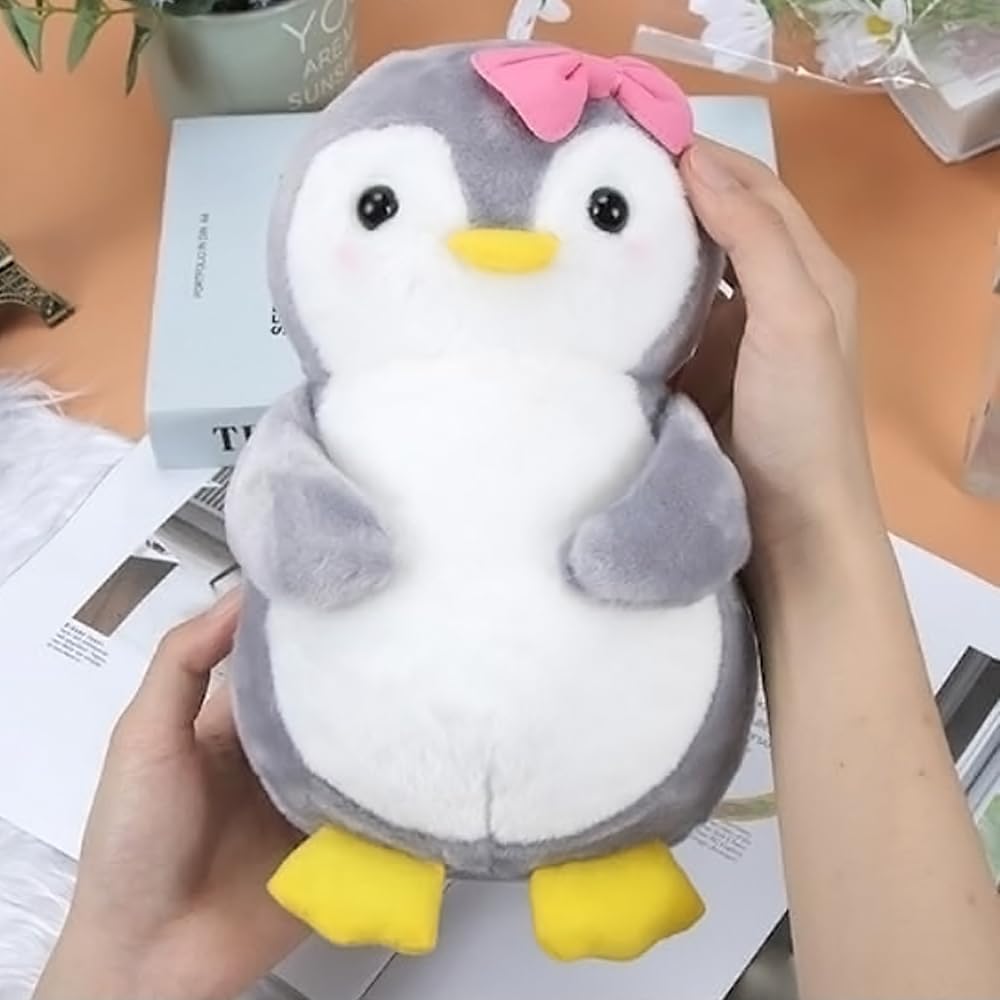 Плюшевая Игрушка KBIBCK Пингвин с Бантиком 25 см Розовый, фото №6