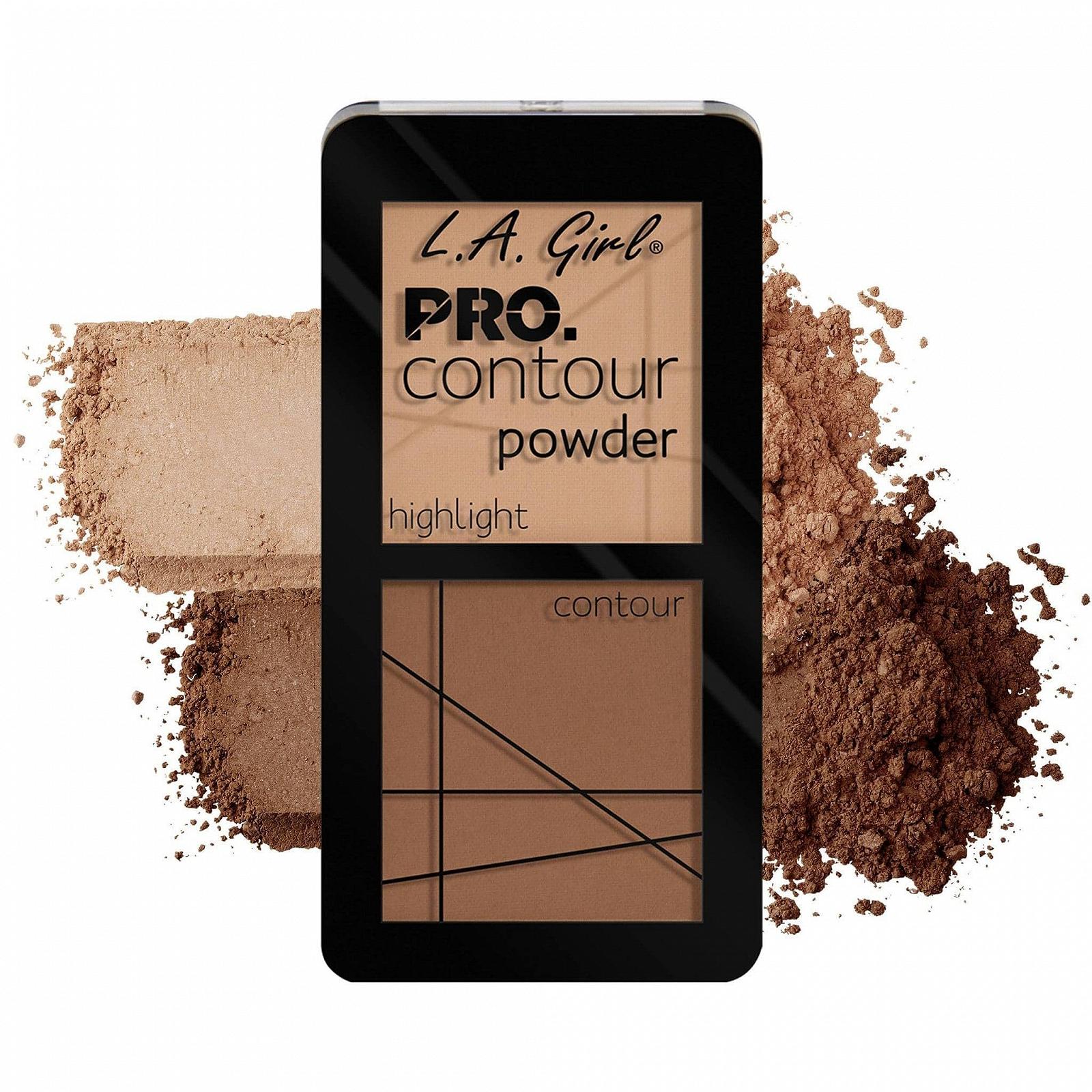 Пудра для контуринга La Girl Pro Contour Medium, фото №1