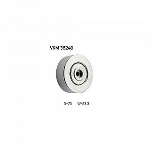 Ролик обводной/направляющий поликлинового ремня SKF VKM 38240 для BMW OPEL ROVER левый - Фото 1