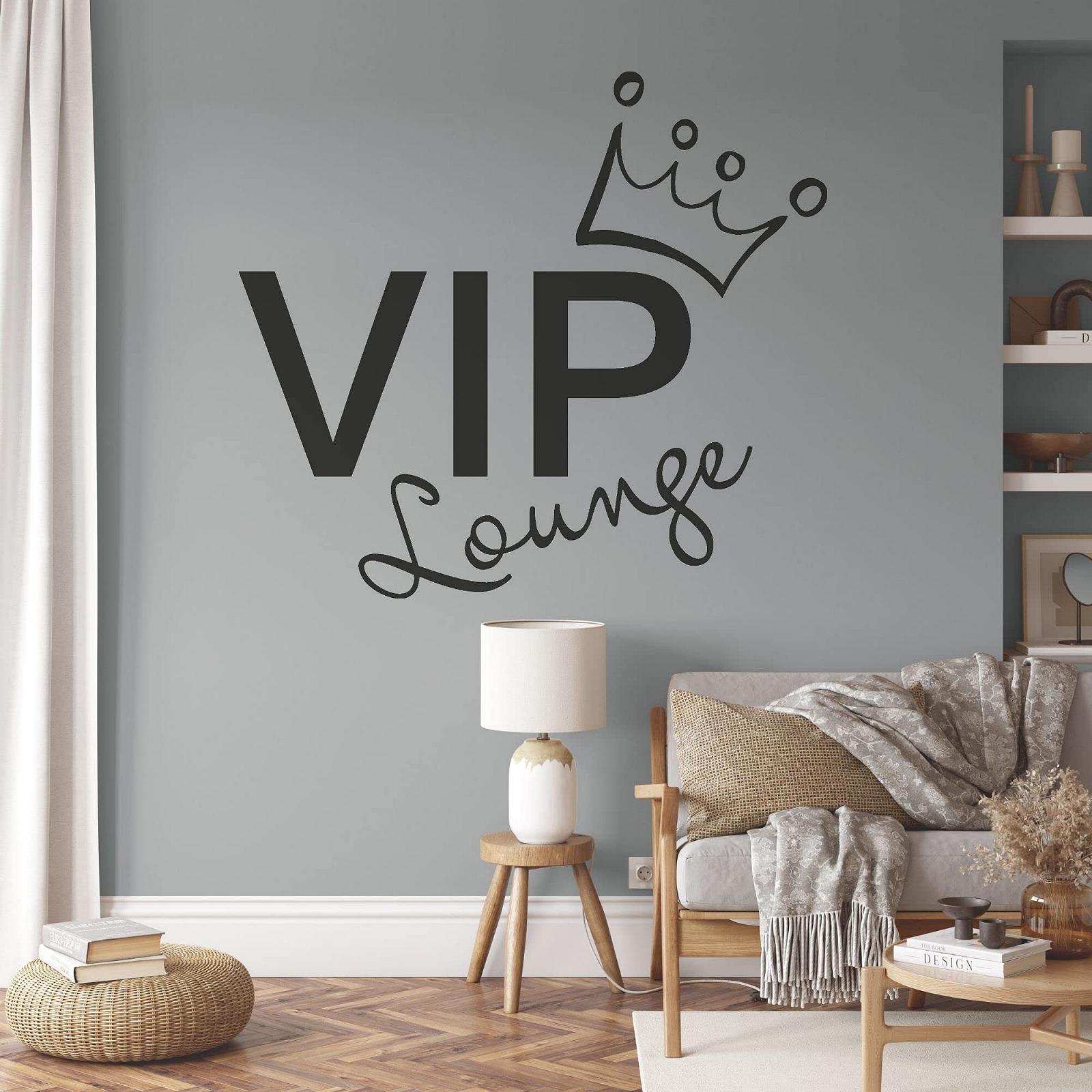Наклейка на стіну GRAZDesign VIP Lounge Luxury 64 x 57 см 010 Біла, фото №1